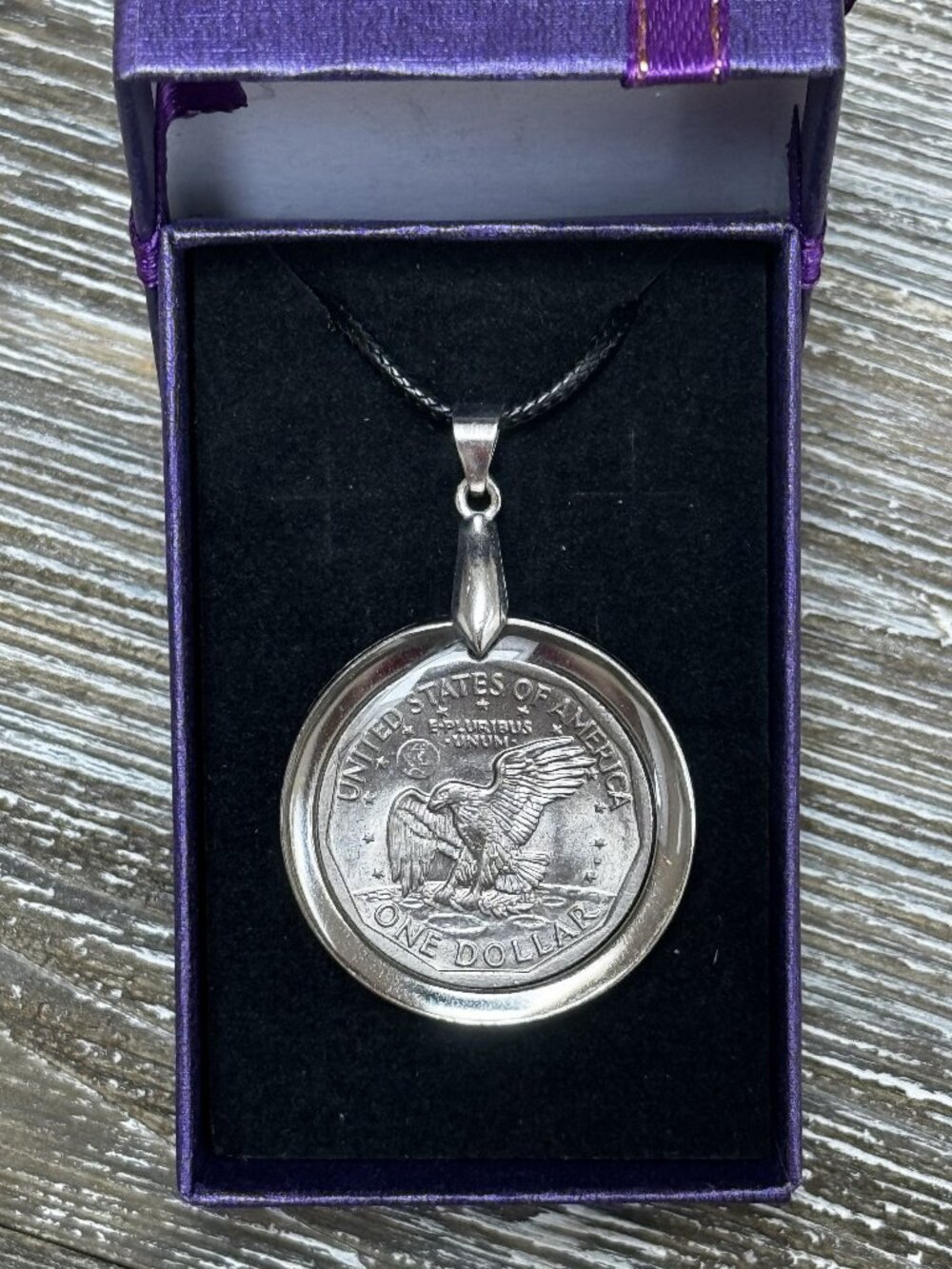 Wear a piece of American heritage - Handcrafted Susan B. Anthony Coin Pendant